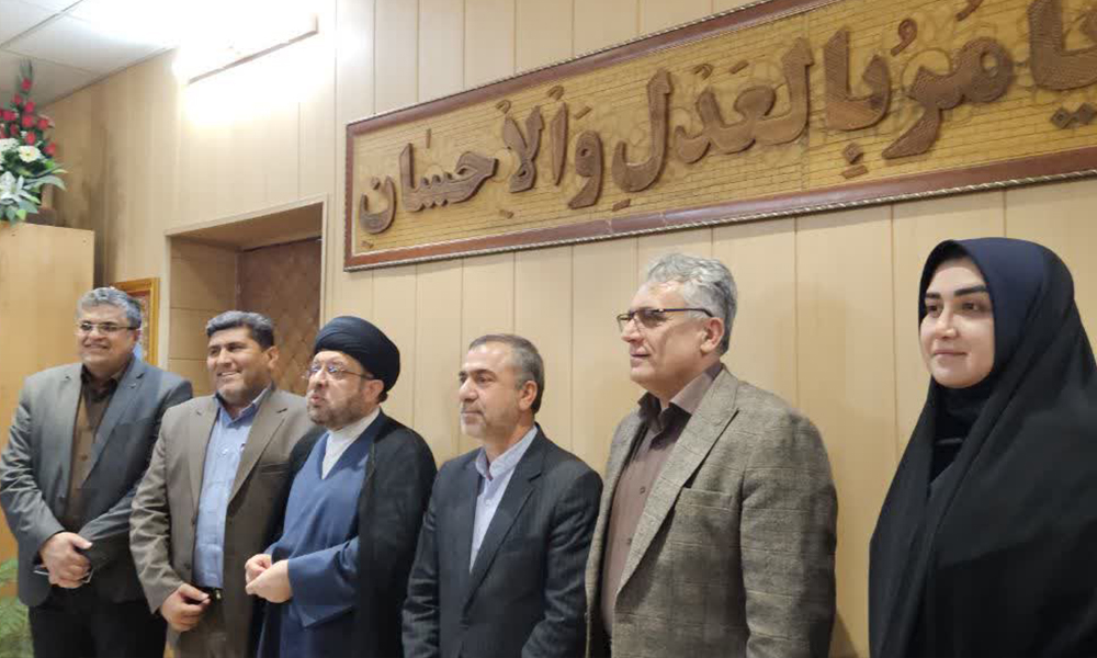 دیدار مدیر عامل و اعضای هیئت مدیره شرکت آب منطقه‌ای با رئیس کل دادگستری استان فارس به مناسبت هفته قوه قضاییه